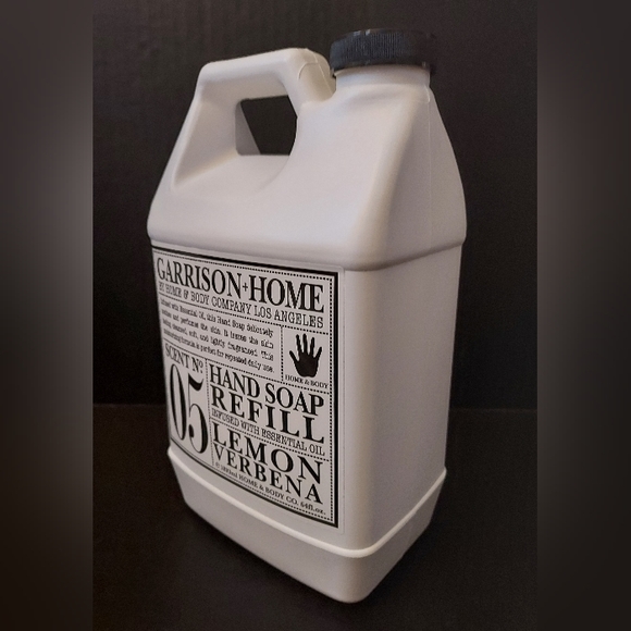 Garrison Home & Body Company Hand Soap Refill 64 oz Scent #05 Lemon Verbena NEW - Picture 2 of 4